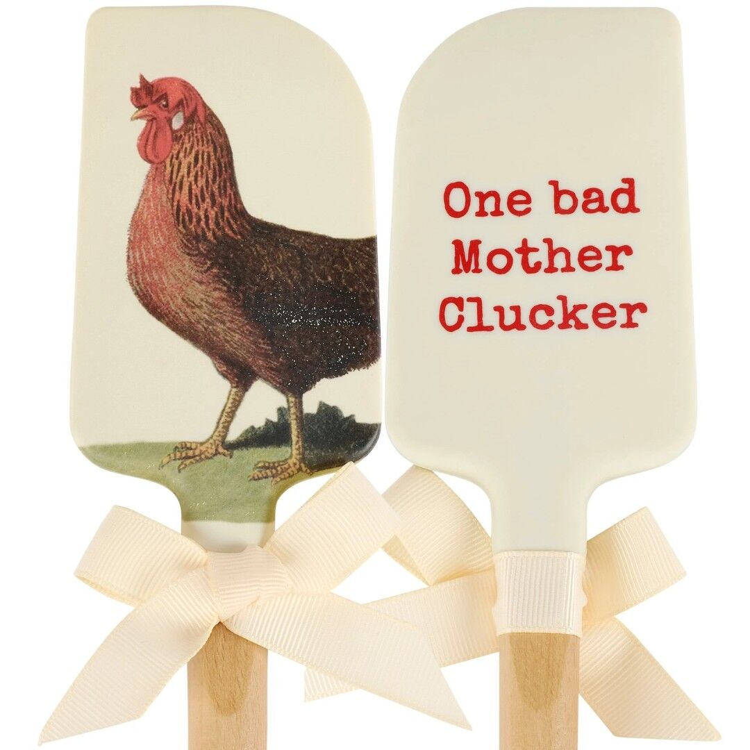 Primitives By Kathy One Bad Mother Clucker Spatula