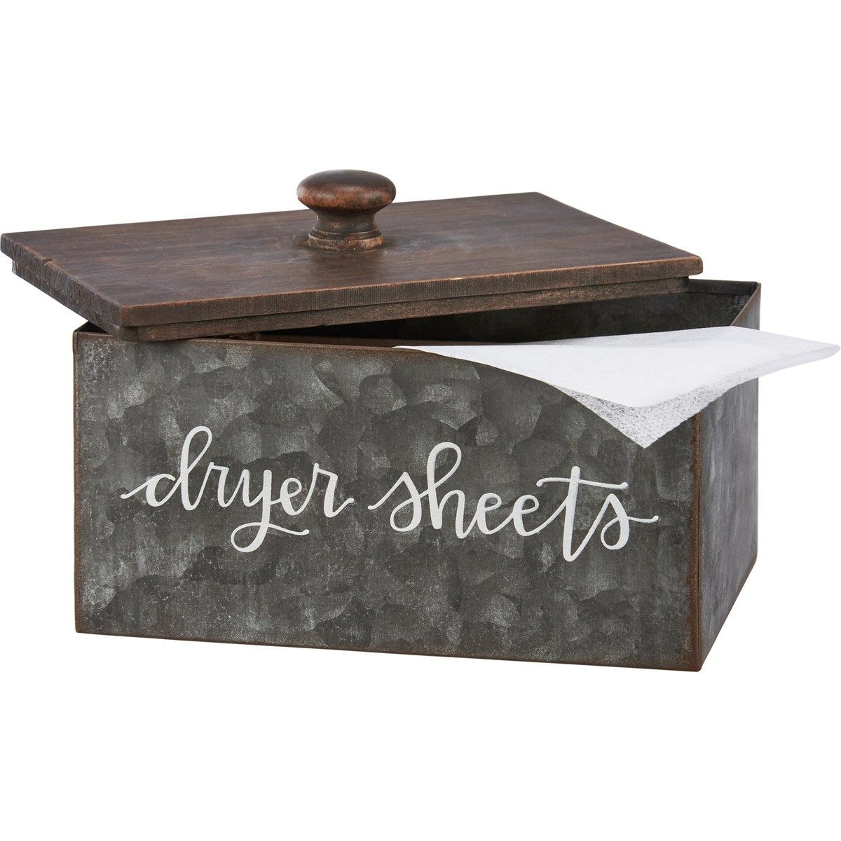 Primitives By Kathy Dryer Sheets Laundry Tips Bin Set