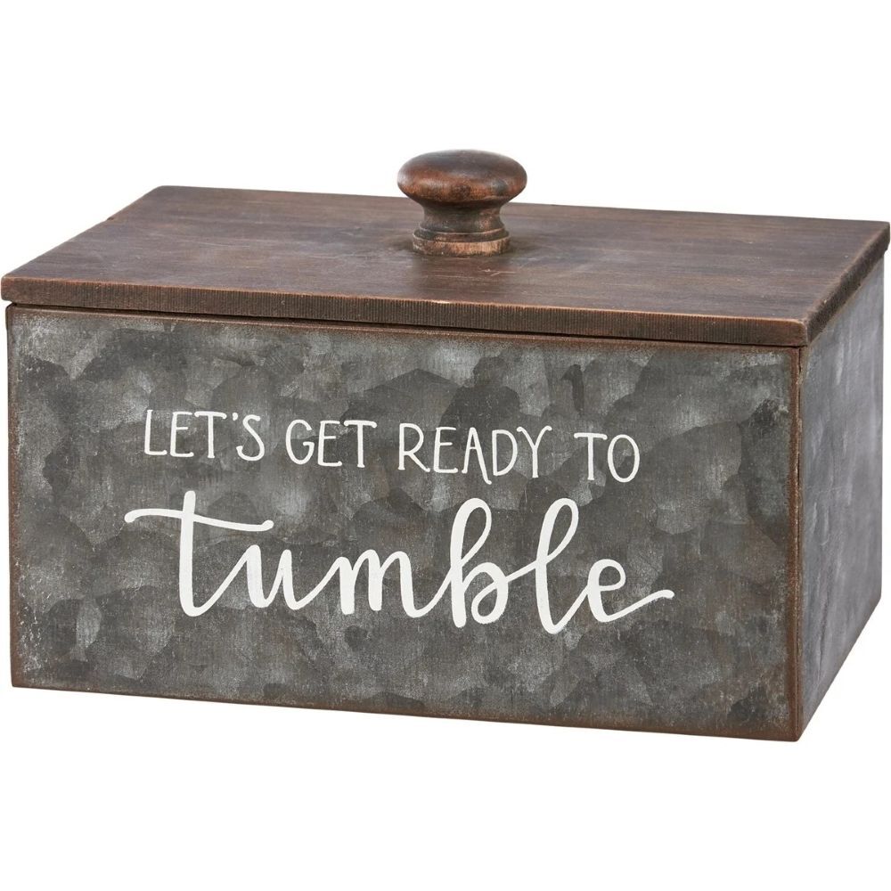 Primitives By Kathy Dryer Sheets Laundry Tips Bin Set