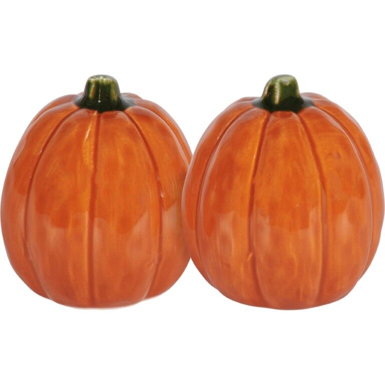 Primitives By Kathy Pumpkins Salt And Pepper Set, 2 1/4-In x 2 1/4-In