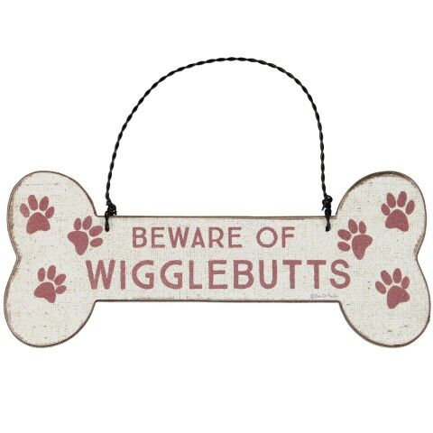 Primitives By Kathy Beware Of Wigglebutts Ornament