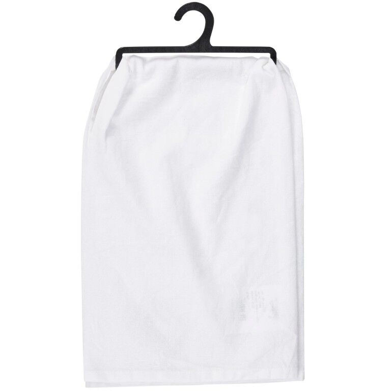 Primitives By Kathy Eating Serious Kitchen Towel, 28-In x 28-In