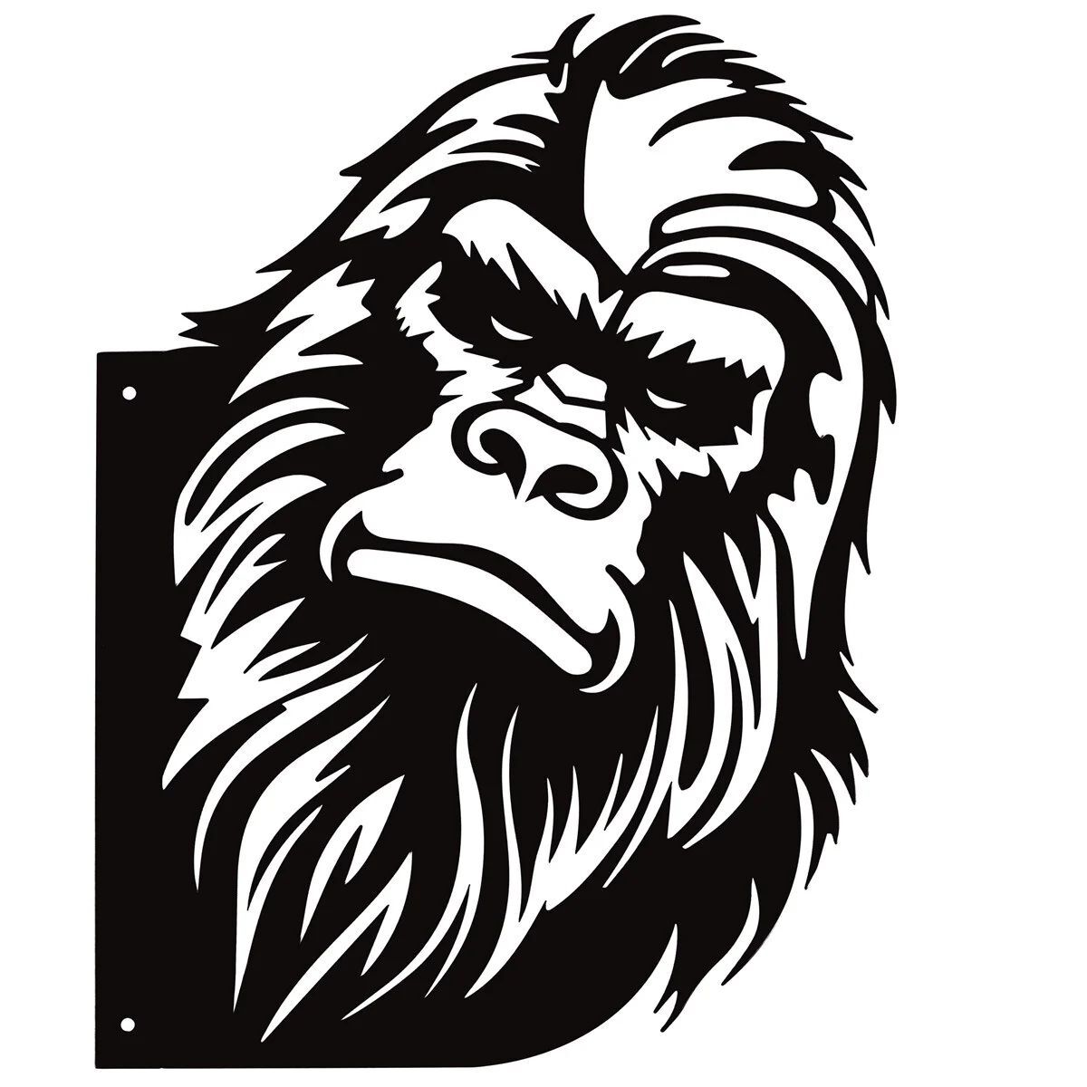 Primitives By Kathy Bigfoot Metal Outdoor Art