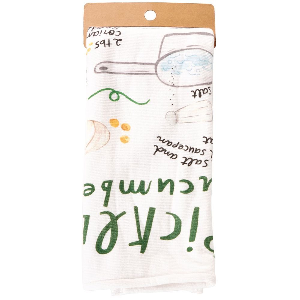 Primitives By Kathy Pickled Cucumbers Recipe Kitchen Towel