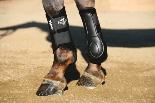 VenTECH Splint Boots in Black, Medium