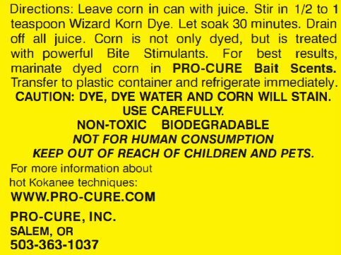 Pro-Cure Fluorescent Pink Wizard Kokanee Killer Korn Dye, 4-Oz