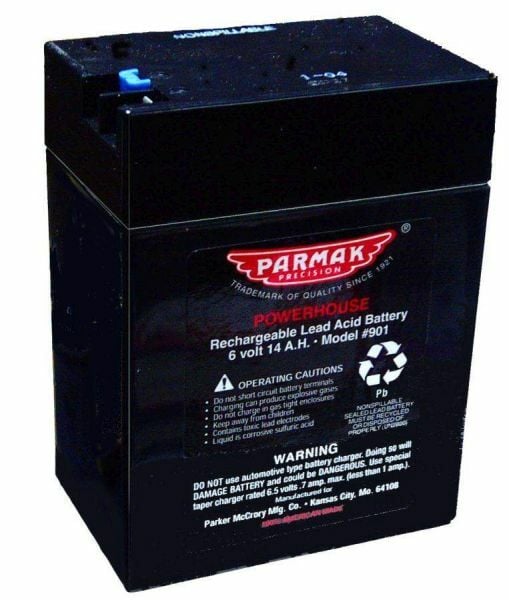 Parmak Precision 6 Volt Replacement Battery