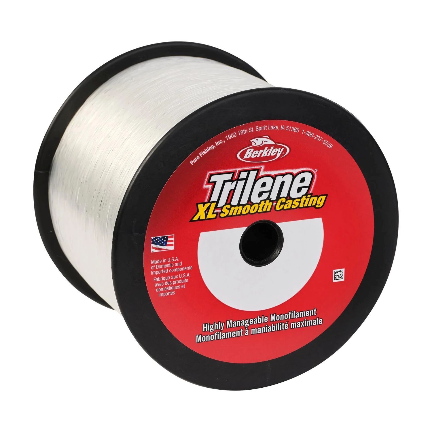 Berkley Trilene XL Clear Monofilament Fishing Line, Sold by the Yard, 10-Lb