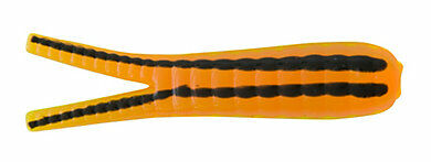 Johnson Beetle Spin Black/Chartreuse/Orange Lure, #8, 1/8-Oz, 1 1/2-In, 3-Pk