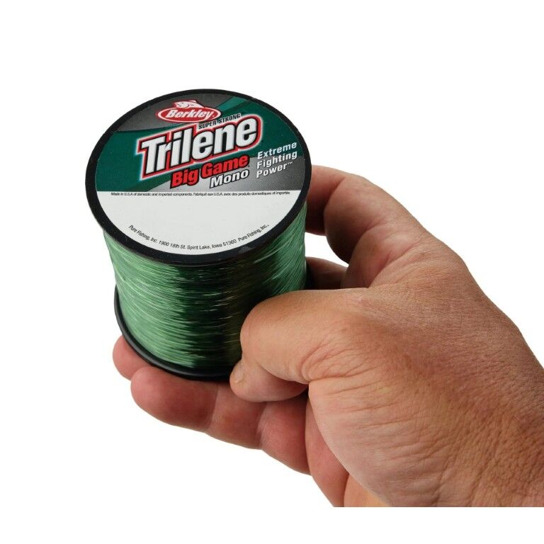 Berkley Trilene Big Game Green Monofilament Quarter Pound Spool, 60-Lb, 235-Yd