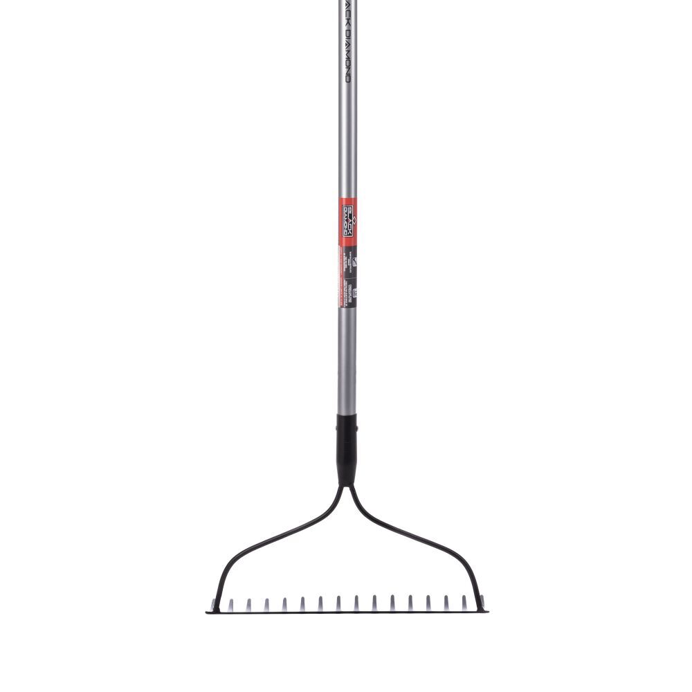 Black Diamond 16-Tine Welded Bow Rake, 60-In