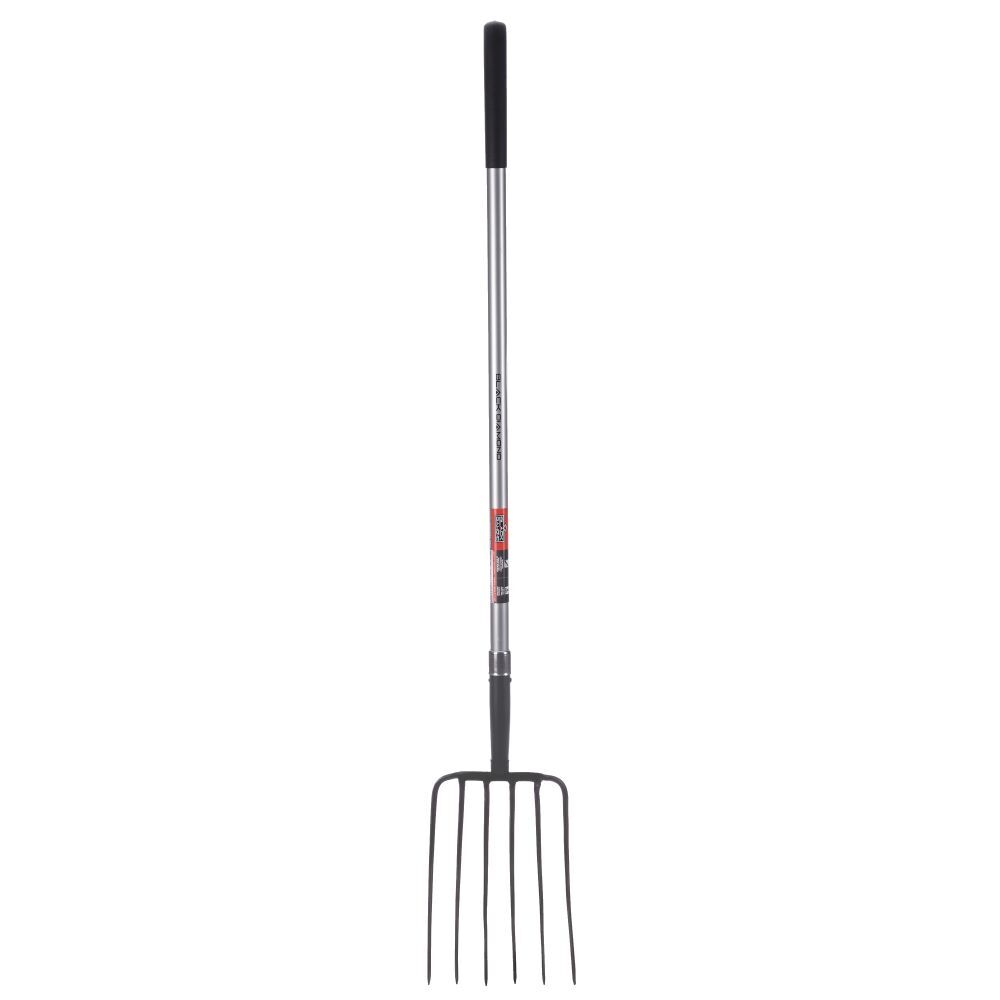 Black Diamond 6-Tine Manure Fork, 60-In