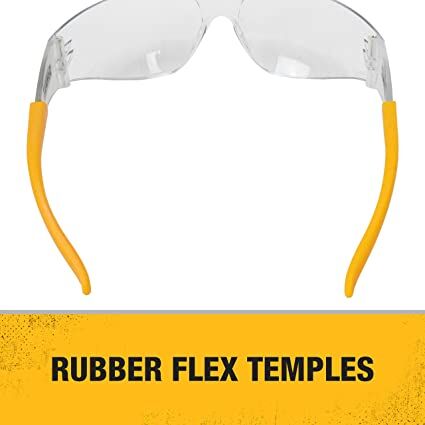 DeWALT Lightweight Protective Safety Glasses with Wraparound Frame
