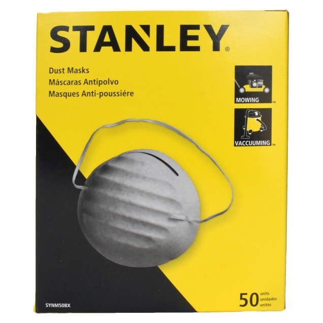 Stanley Nuisance Dust Mask, 50-Pk