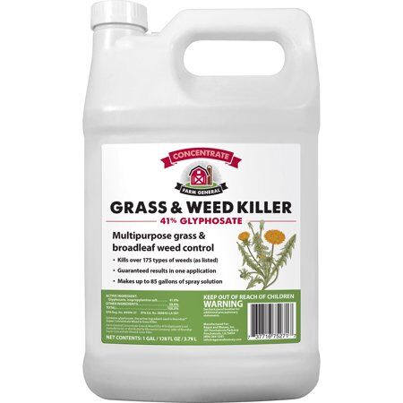 Grass and Weed Killer 41% Glyphosate, 1-Gal
