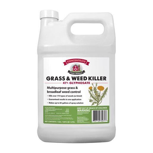 Grass and Weed Killer 41% Glyphosate, 1-Gal