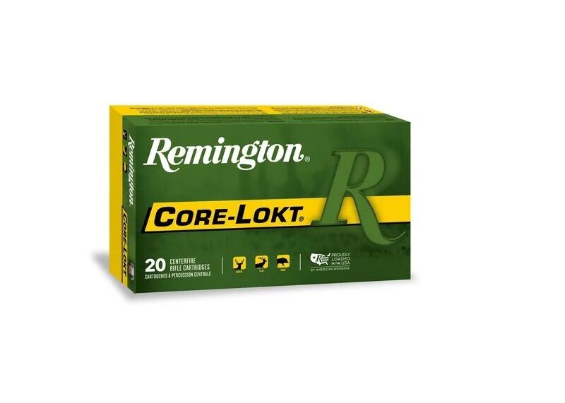 Remington Core-Lokt 7mm Rem Mag, 175 Grain Pointed Soft Point Rifle Ammo, 20 Rd