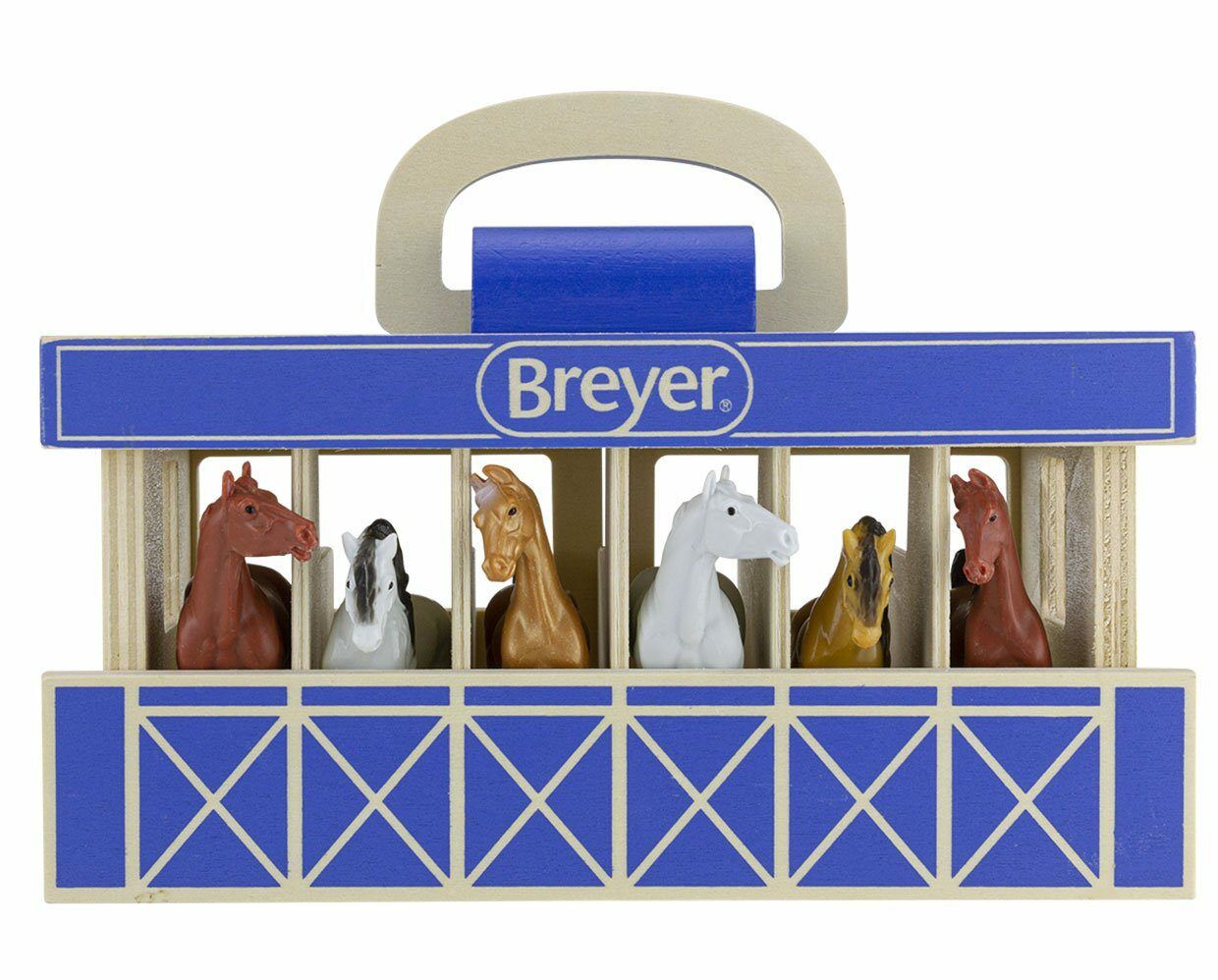 Breyer Farms Wood Carry Stable