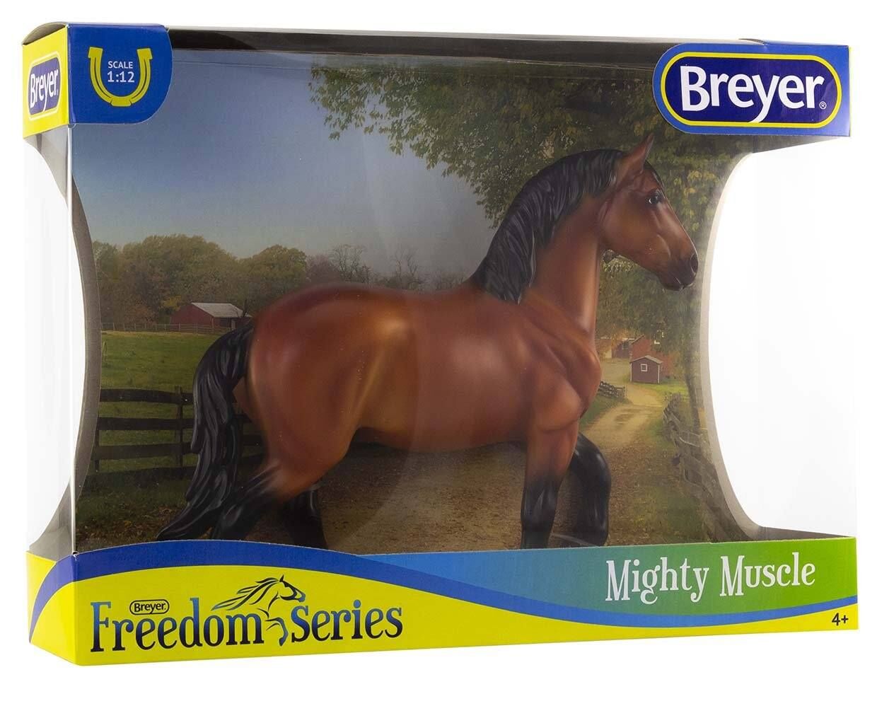 Breyer Freedom Series (Classics) Draft Horse Mighty Muscle Model Horse Toy 62205