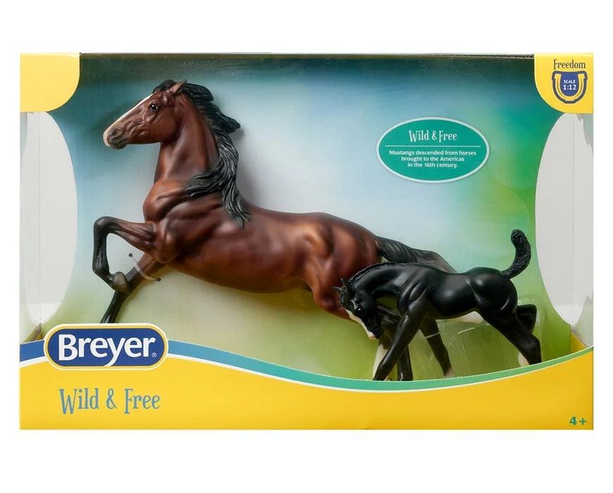 Breyer Wild & Free Horse & Foal Toy Set 