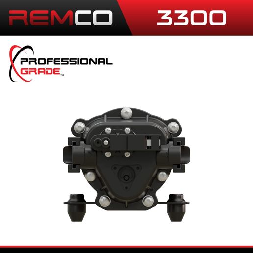 Remco Professional Grade 3300 Sprayer Pump, 12-V, 2.2-GPM, 60-PSI, 3/4-In QA Port