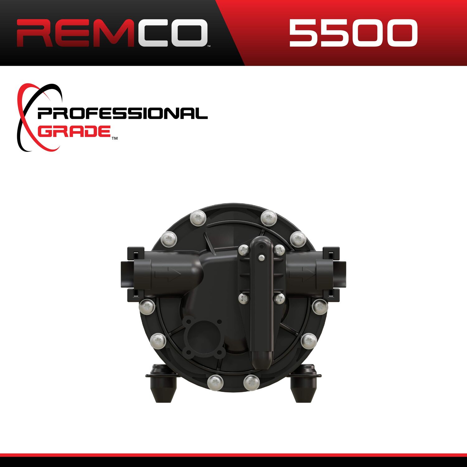 Remco Professional Grade 5500 Sprayer Pump, 12-V, 5.3-GPM, 60-PSI, 3/4-In QA Port