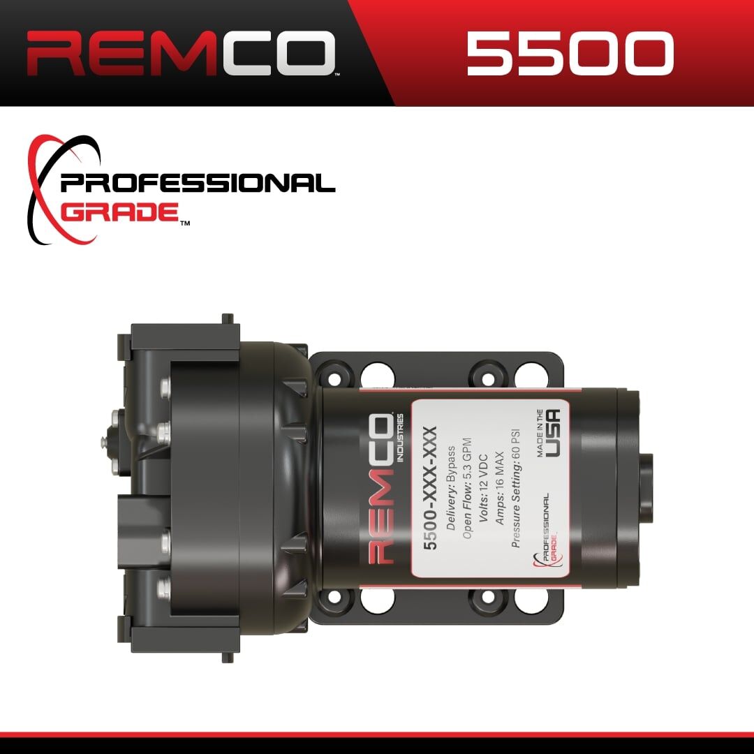 Remco Professional Grade Fatboy Sprayer Pump, 12-V, 7-GPM, 60-PSI, 1/2-In FNPT