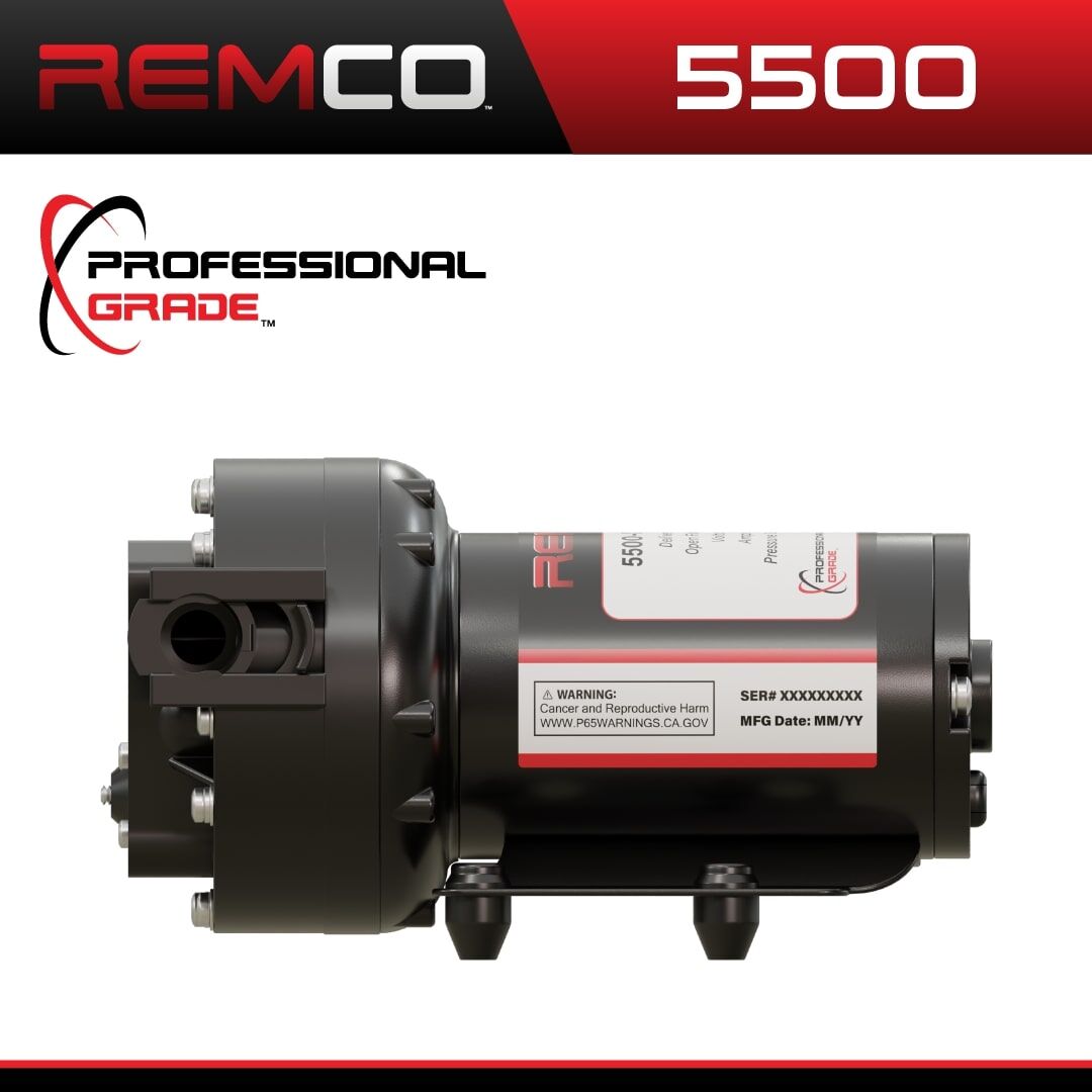 Remco Professional Grade Fatboy Sprayer Pump, 12-V, 7-GPM, 60-PSI, 1/2-In FNPT