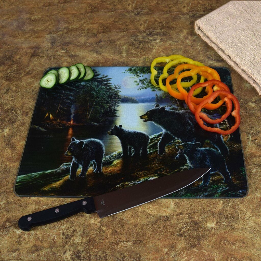 Rivers Edge Products Bear Cutting Board, 12-In x 16-In