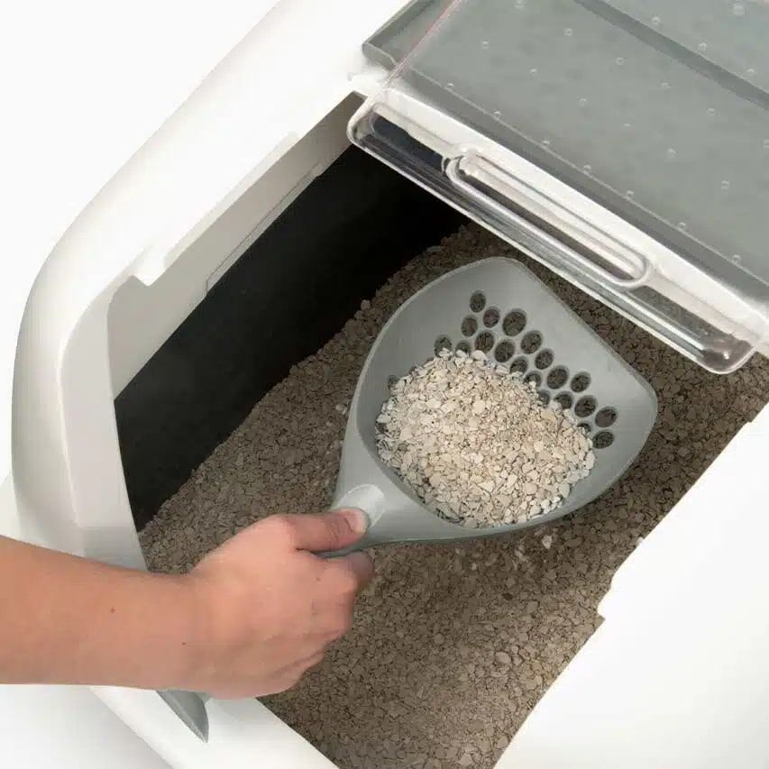 Catit Hooded Litter Box With Airsift Filter System
