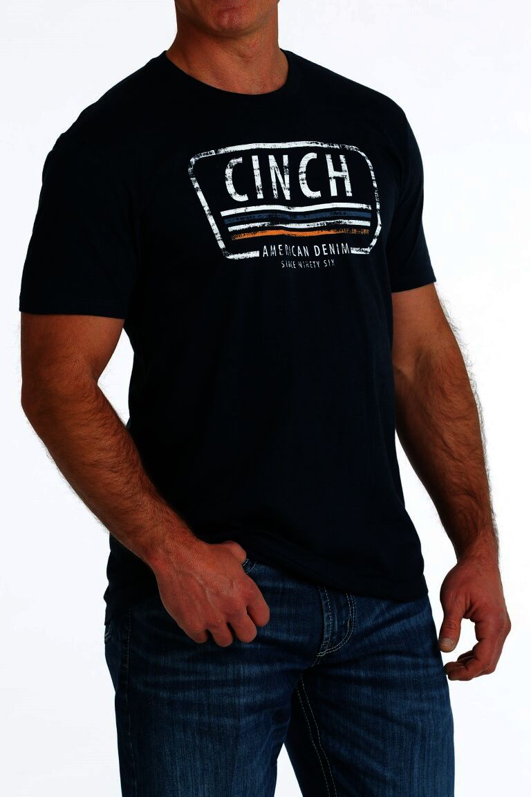Cinch Men's Cinch American Denim Tee