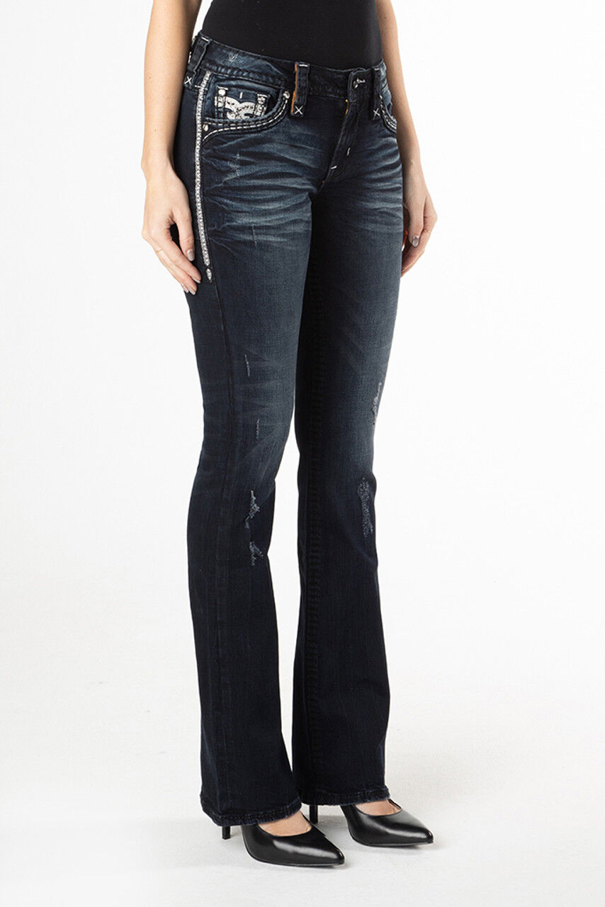 Rock Revival Women's Carose B203 Bootcut Jean