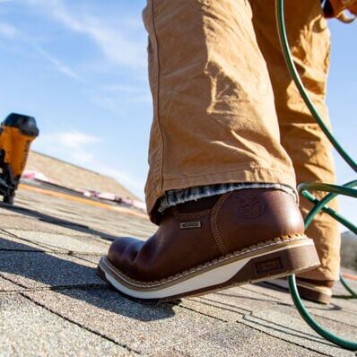 Georgia Men's Wedge Waterproof Chelsea Work Boot