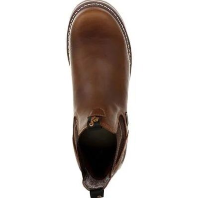 Georgia Men's Wedge Waterproof Chelsea Work Boot