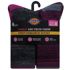 Dickies Girls' Dri-Tech Crew Performance Socks, 6-Pk