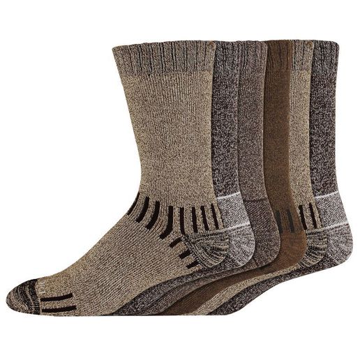 Dickies Men's Trekker Crew Outdoor Socks, 6-Pk