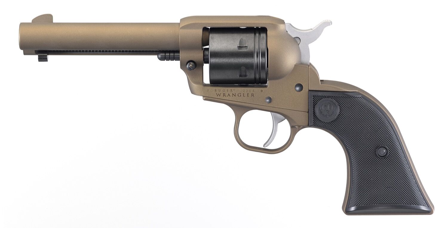 Ruger Wrangler .22 LR 4.62" Burnt Bronze/Black 6-Shot Revolver