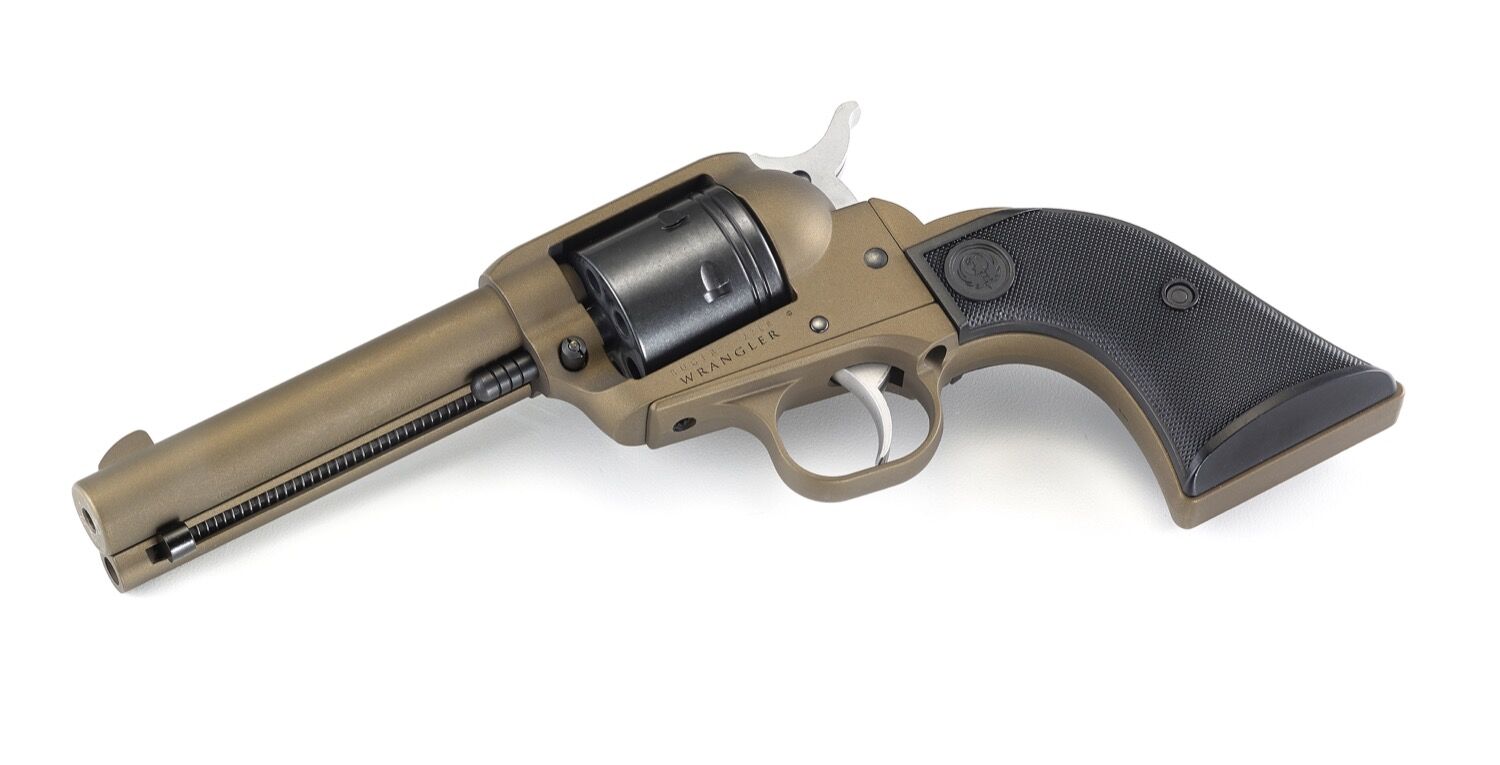 Ruger Wrangler .22 LR 4.62" Burnt Bronze/Black 6-Shot Revolver