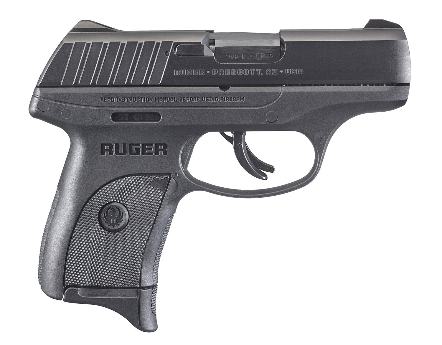 Ruger EC9s 9mm 3.12" Pistol, 7-Rd