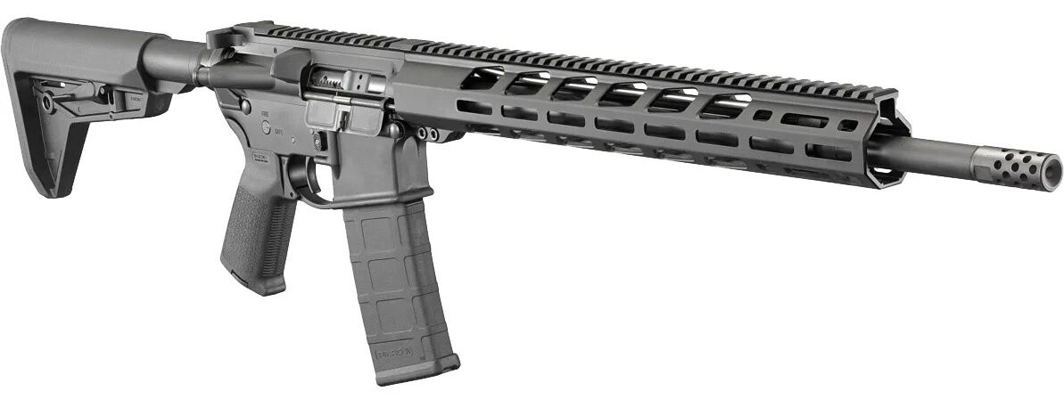 Ruger AR-556 MPR 5.56 NATO 18" Semi-Auto AR-15 Rifle, 30-Rd