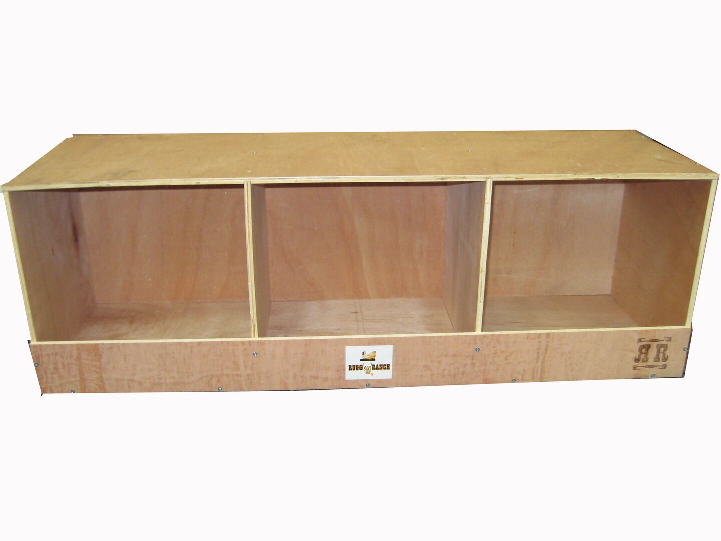 Rugg'egg' Ranch Triplex Nesting Box