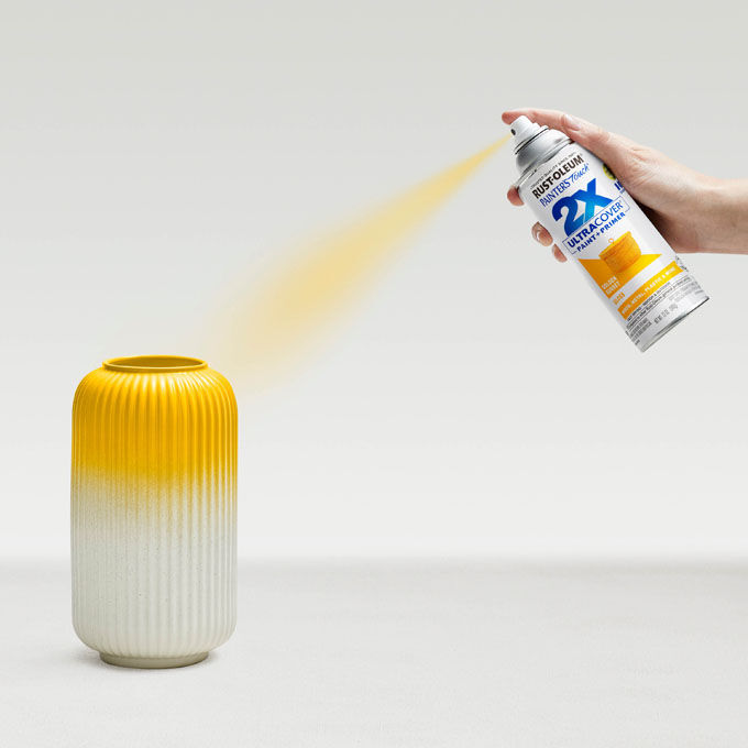 Rust-Oleum Painter's Touch 2X Ultra Cover Spray Paint Gloss Golden Sunset, 12-Oz