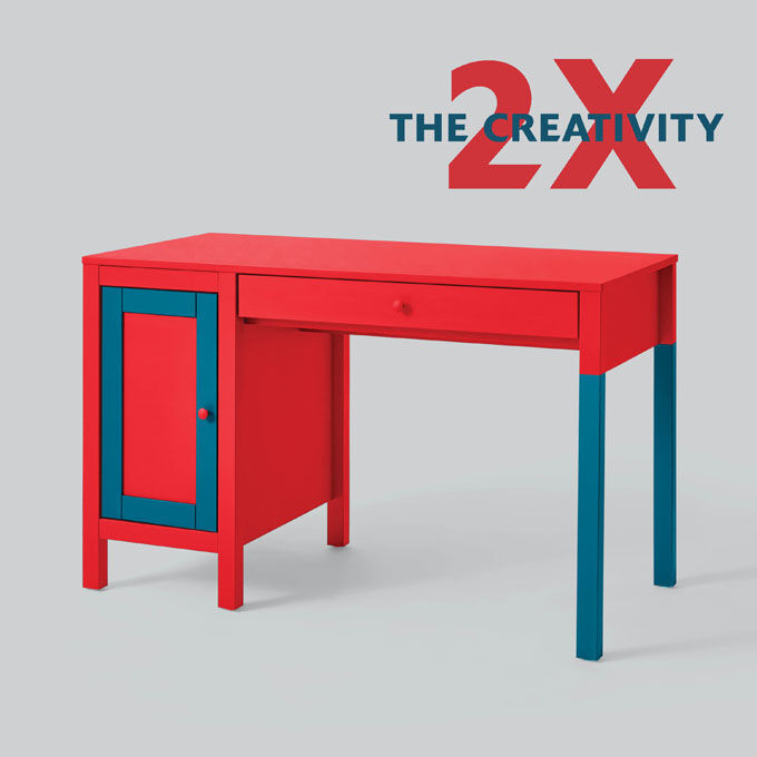 Rust-Oleum Painter's Touch 2X Ultra Cover Spray Paint Satin Apple Red, 12-Oz