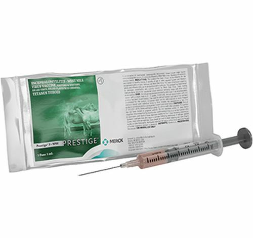 Merck Prestige 3 + WNV Equine Vaccine- 1 Dose