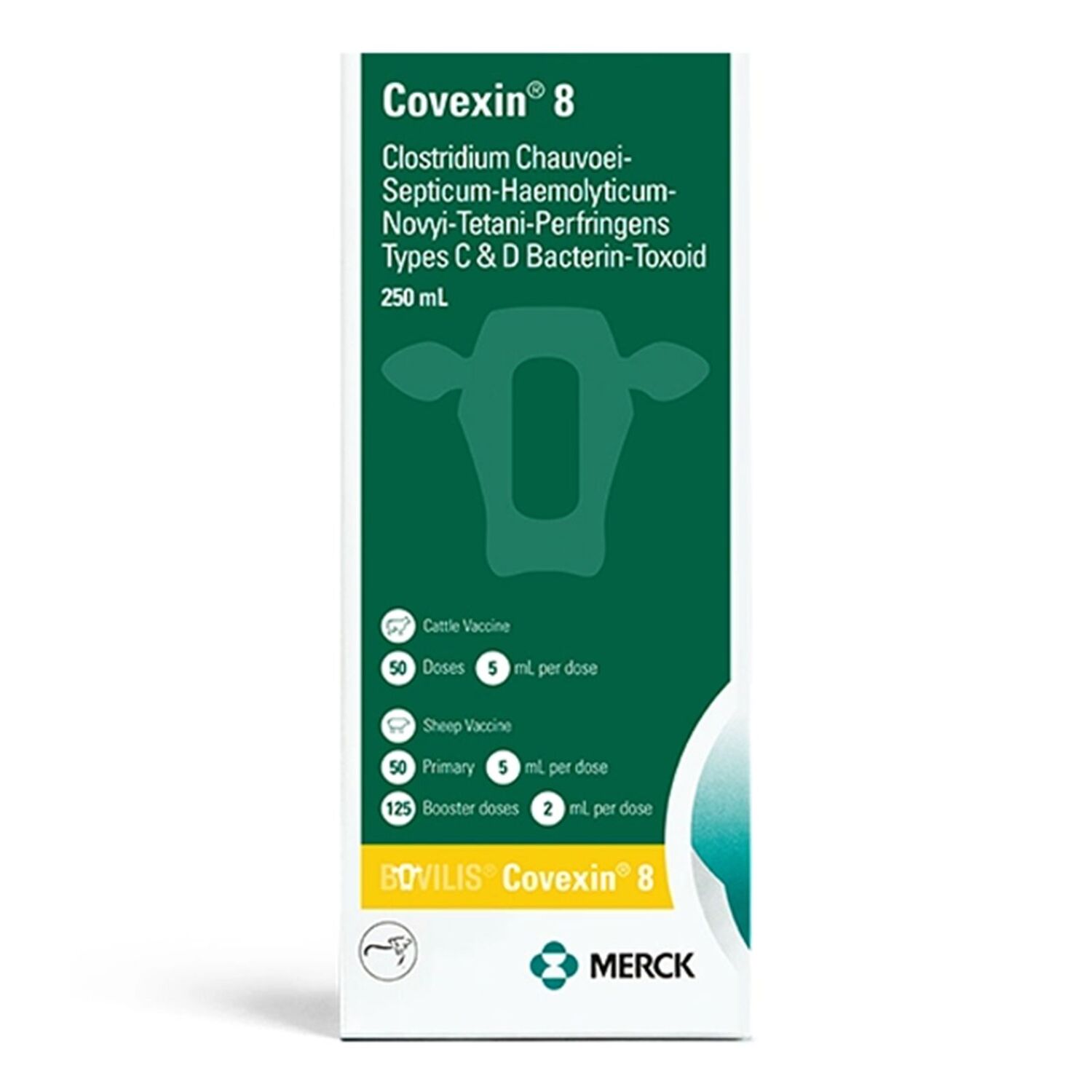 Merck Bovilis Covexin 8, 250-mL