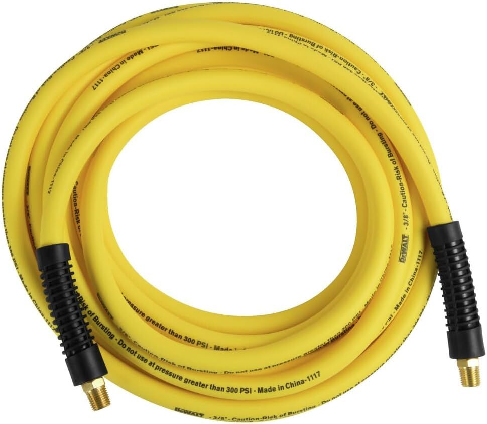 DeWALT Premium Hybrid Air Hose, 3/8-In x 25-Ft