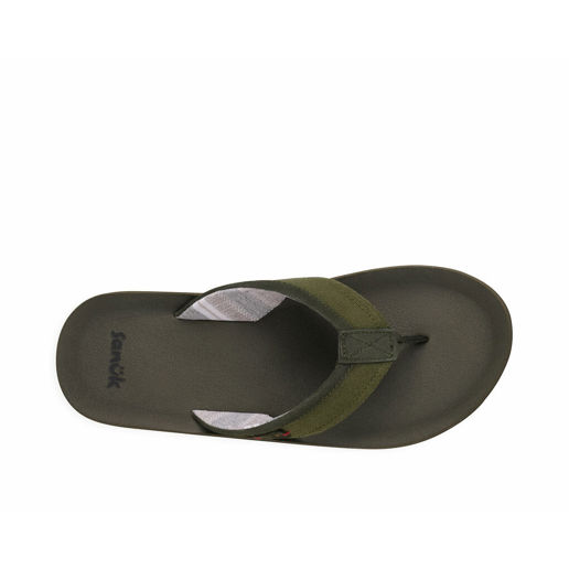 Men's Big Swell ST+ Sandal in Dark Olive