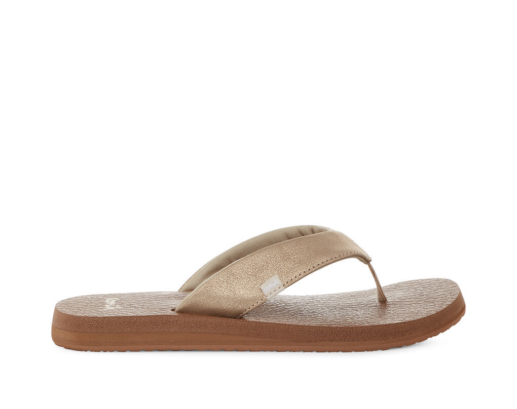 Sanuk Women's Yoga Mat Metallic Sandal