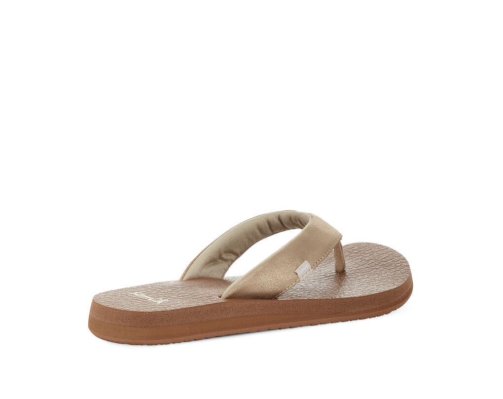 Sanuk Women's Yoga Mat Metallic Sandal