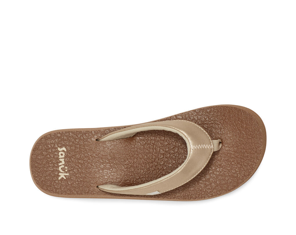 Sanuk Women's Yoga Mat Metallic Sandal